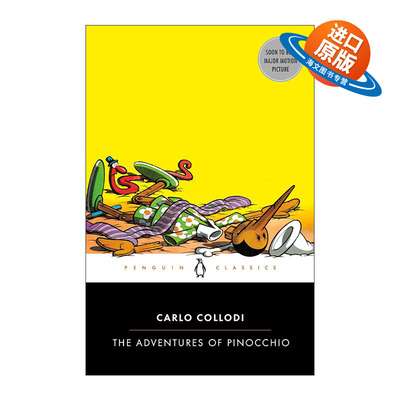英文原版 The Adventures of Pinocchio Penguin Classics 木偶奇遇记 匹诺曹 企鹅经典 Carlo Collodi卡洛·科洛迪 进口英语书籍