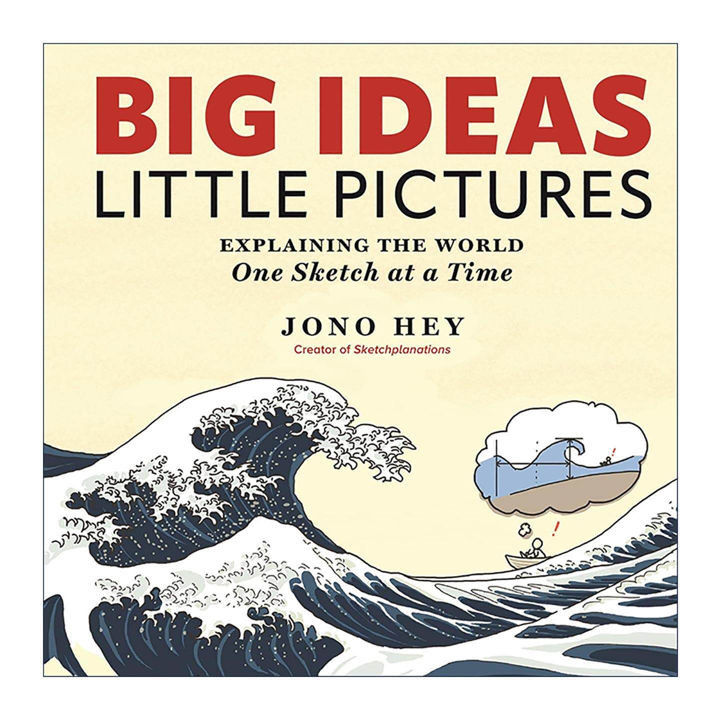 英文原版 Big Ideas Little Pictures 大思想 小图画 用一幅速写看懂世界 精装 英文版 进口英语原版书籍