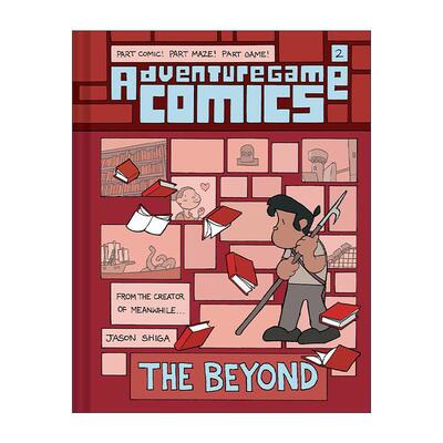 英文原版 Adventuregame Comics The Beyond 冒险游戏漫画2 超越 儿童互动图像小说 精装 Meanwhile作者Jason Shiga 英文版