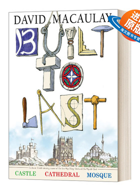 英文原版 Built to Last  古建筑 精装彩绘本版 3个故事合辑 英文版 进口英语原版书籍