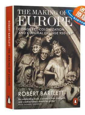 进口书现货包邮 英文原版 The Making of Europe 欧洲的形成 英文版 进口英语原版书籍 【海文原版】