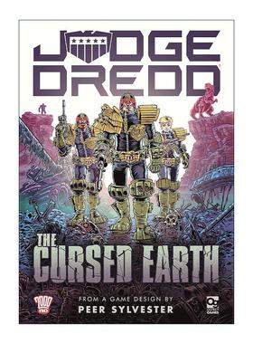 英文原版 Judge Dredd The Cursed Earth 特警判官 被诅咒的大地 荒野大陆桌游系列精装 英文版 进口英语原版书籍