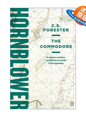 英文原版 The Commodore 怒海英雄4  C.S.福里斯特经典历史海战小说 英文版 进口英语原版书籍