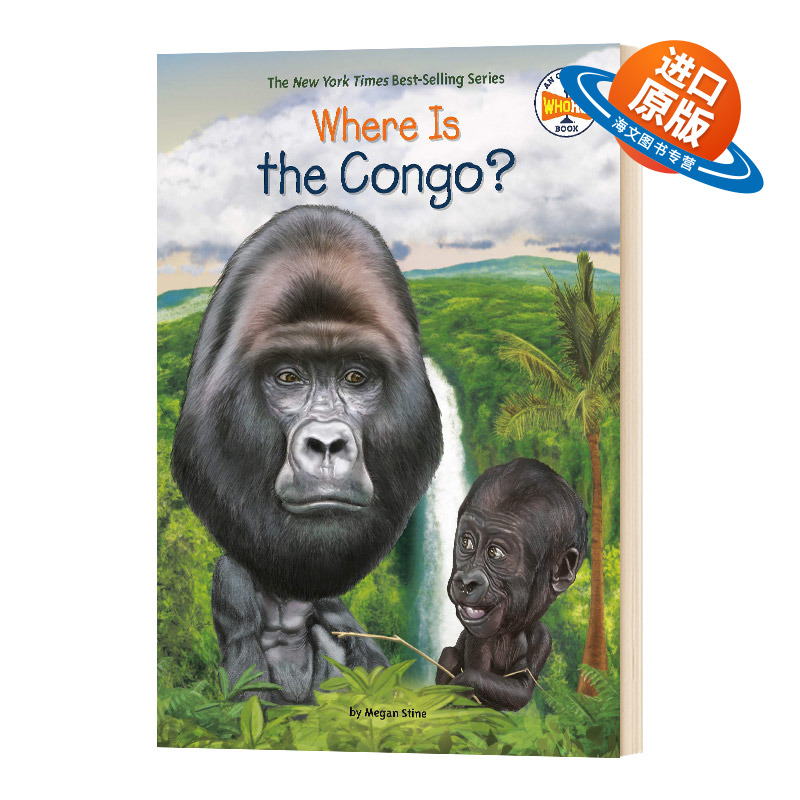 英文原版 Where Is The Congo 哪里是刚果保护区 英文版 儿童文学 章节桥梁书