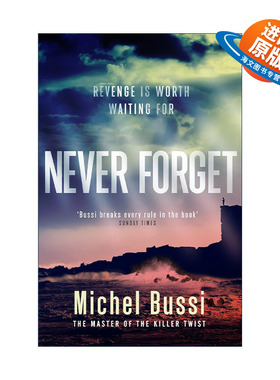 英文原版 Never Forget 永远不要忘记 悬疑推理小说 米歇尔?普西 Michel Bussi 英文版 进口英语原版书籍