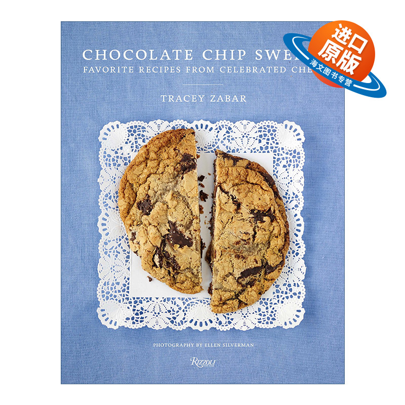 英文原版 Chocolate Chip Sweets 巧克力碎甜品制作指南 精装食谱 Tracey Zabar 英文版 进口英语原版书籍