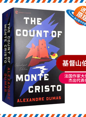 正版 基督山伯爵 英文原版小说 The Count of Monte Cristo 英文版 世界经典文学名著 国外原装进口书籍