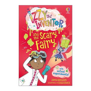 发明家伊兹和可怕 Izzy Scary 英文原版 仙女 进口英语原版 Inventor 英文版 the 书籍 and 儿童幽默动作冒险章节桥梁书 Fairy