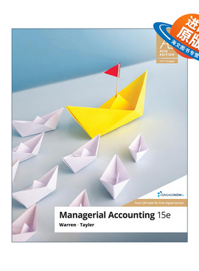 英文原版 Managerial Accounting 管理会计 第15版 英文版 进口英语原版书籍