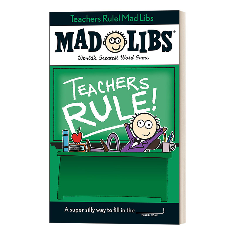 英文原版 Teachers Rule Mad Libs World's Greatest Word Game 老师的规则！疯狂填词 英文版 进口英语原版书籍