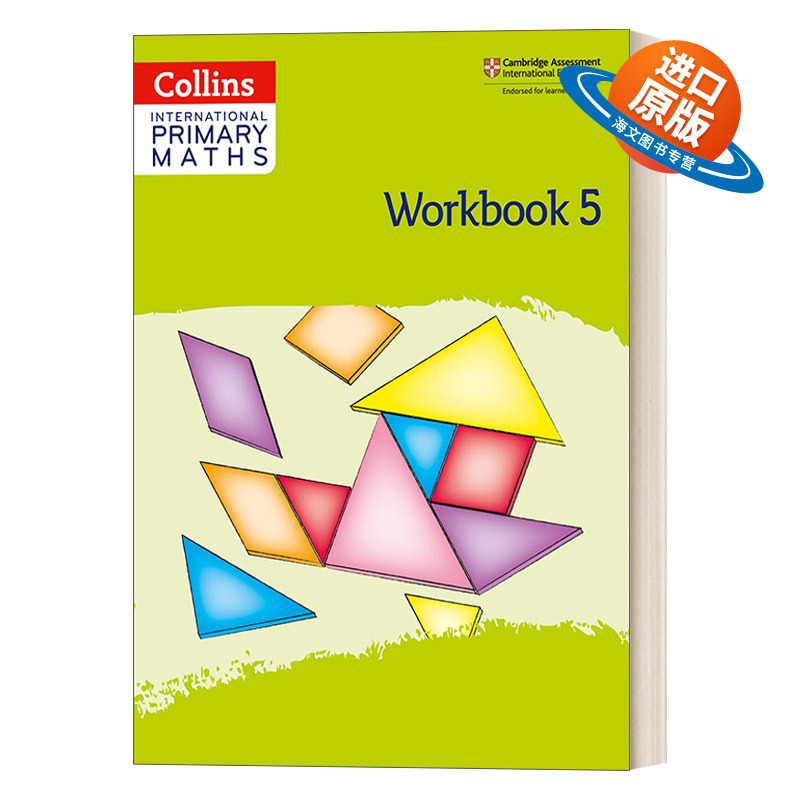 英文原版 Collins Cambridge International Primary Maths Workbook Stage 5 柯林斯剑桥国际小学数学练习册五年级 英文版