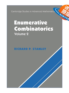 英文原版 Enumerative Combinatorics 计数组合学 卷二 理查德 P.斯坦利 剑桥高等数学研究系列 英文版 进口英语原版书籍
