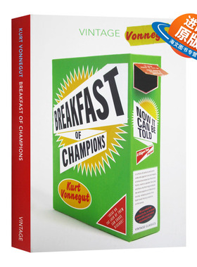 英文原版小说 Breakfast Of Champions 冠军的早餐 英文版 进口英语原版书籍