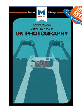 英文原版 Susan Sontag's On Photography 苏珊桑塔格 论摄影 MACAT解读系列 英文版 进口英语原版书籍