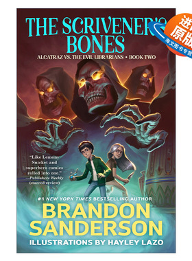 英文原版 The Scrivener's Bones Alcatraz vs. the Evil Librarians 阿尔卡特拉兹与书籍骨头 英文版 进口英语原版书籍