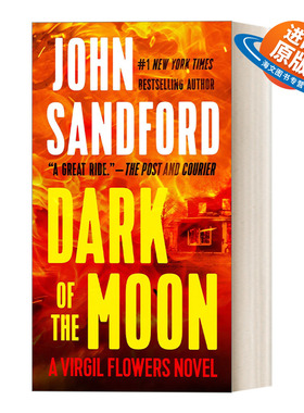 英文原版 Dark of the Moon Virgil Flowers 01 维吉尔·弗劳斯系列01：月黑之夜 惊悚悬疑犯罪小说 John Sandford 英文版 进口书
