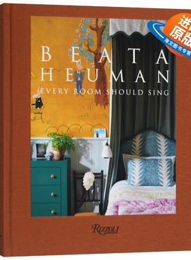英文原版 精装 Beata Heuman 贝娅塔 休曼室内设计集 精装 每个房间都在歌唱 英文版 进口英语原版书籍