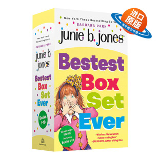 英文版 书籍儿童外文书 Jones Set Ever Box Bestest 进口英语原版 英文原版 朱尼琼斯校园日记10册套装 Junie
