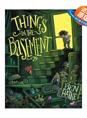 英文原版 Things in the Basement 地下室的事 漫画 英文版 进口英语原版书籍