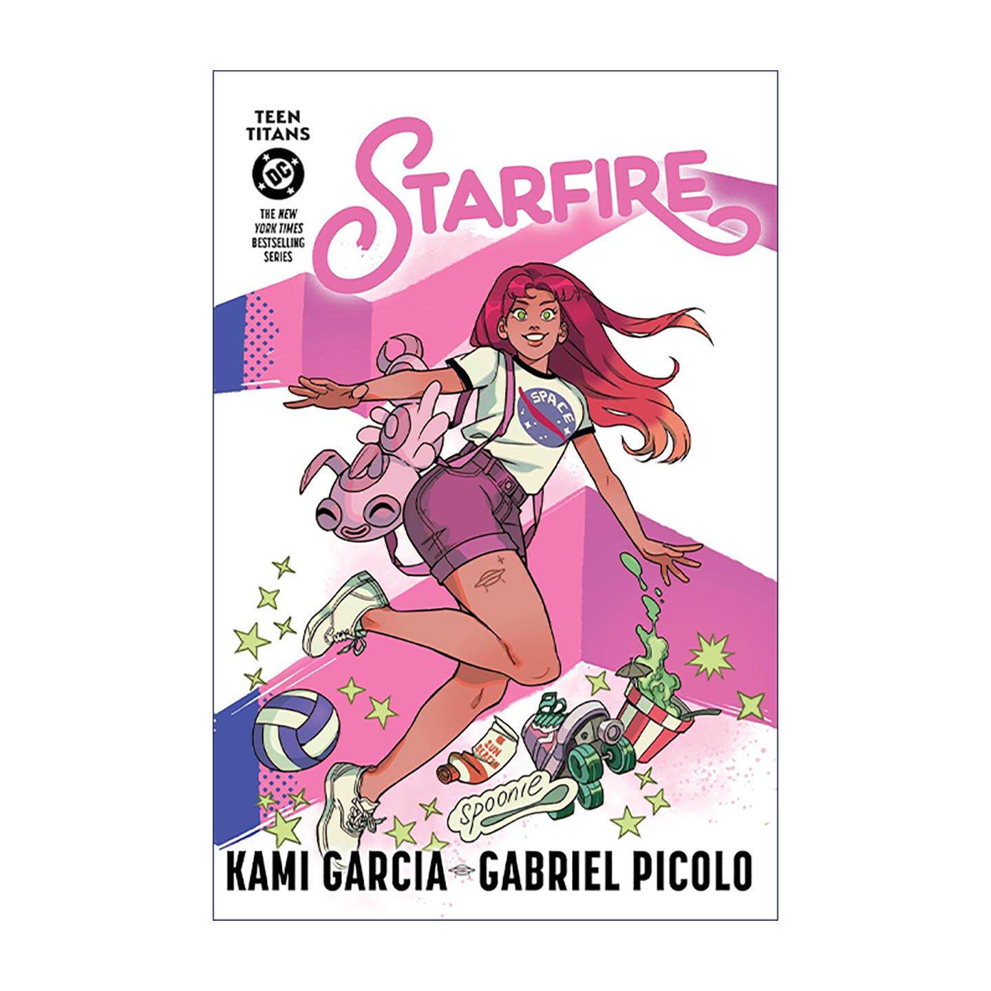 英文原版 Teen Titans Starfire Connecting Cover Edition 少年泰坦 星火 DC漫画 Kami Garcia 英文版 进口英语原版书籍