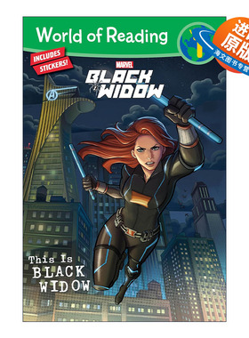 英文原版 World of Reading This is Balck Window 这就是黑寡妇 英文版 进口英语原版书籍
