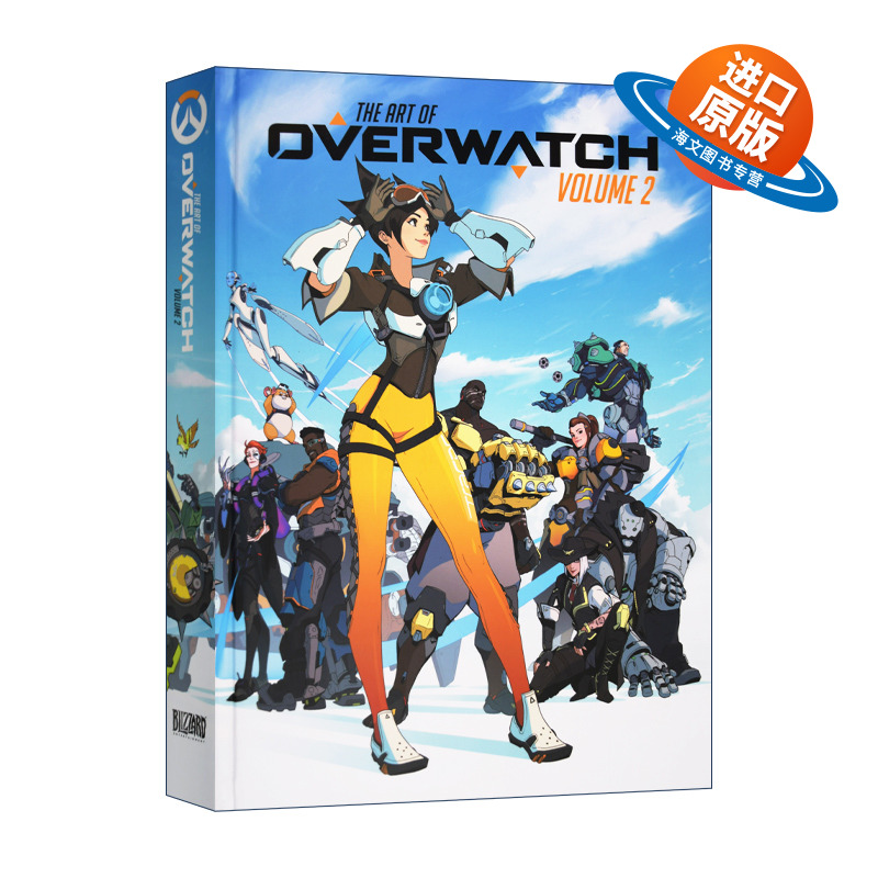 英文原版 Art of Overwatch Volume 2 守望先锋设定集 第2卷 Matt Burns 暴雪出品 FPS游戏 精装 英文版 进口英语原版书籍