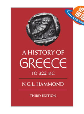 英文原版 A History of Greece to 322 BC 公元前322年以前的希腊历史 英文版 进口英语原版书籍