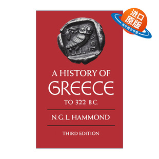 希腊历史 Greece 英文版 书籍 322 前322年以前 英文原版 公元 History 进口英语原版