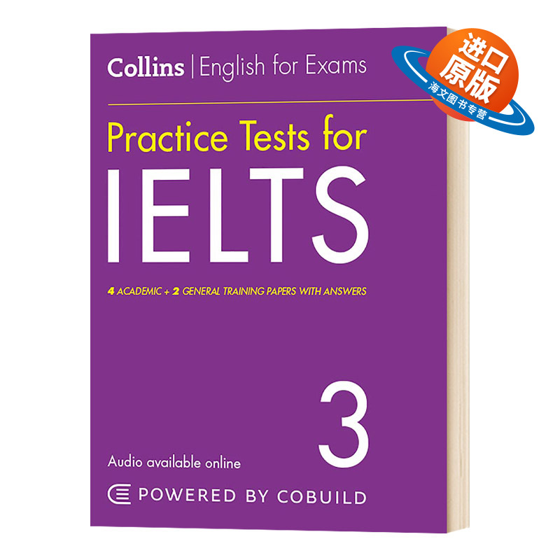 英文原版柯林斯雅思模拟题3