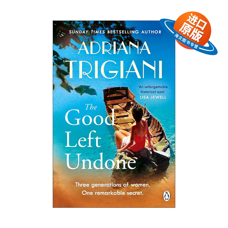 英文原版 The Good Left Undone 未竟之事 阿德里安娜?翠吉亚妮家庭史诗小说 纽约时报畅销书 英文版 进口英语原版书籍