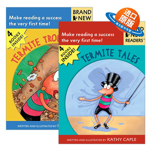 英文原版 Brand New Readers Termite白蚁系列2册 儿童绘本 Candlewick分级读物 英文版 进口英语原版书籍