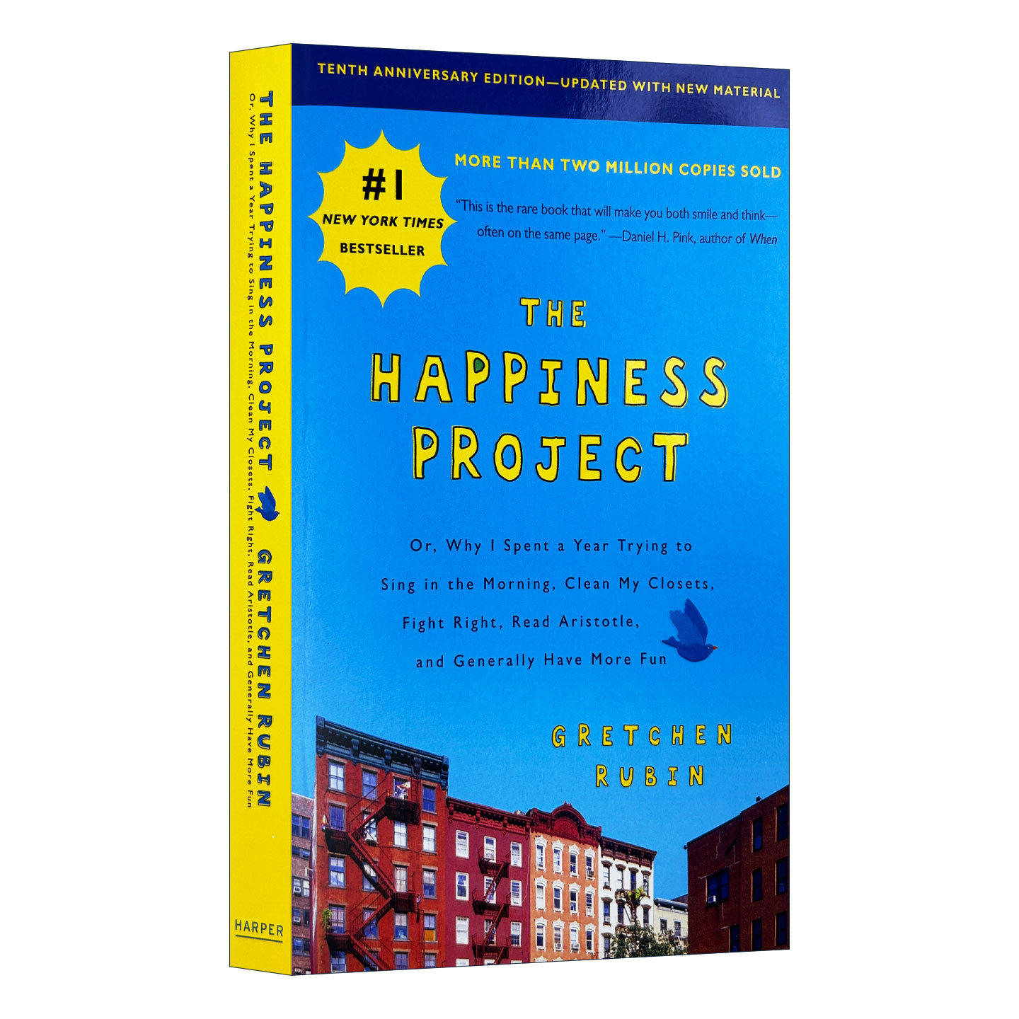 英文原版 The Happiness Project  Tenth Anniversary Edition 幸福哲学书 我的快乐我做主，我的幸福我掌控 英文版 进口英语书籍