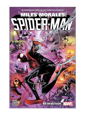英文原版 Miles Morales Spider-Man by Cody Ziglar Vol.4 Retribution 迈尔斯·莫拉莱斯 蜘蛛侠 卷四 惩罚 漫威漫画 英文版