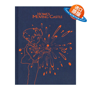 吉卜力工作室 Sketchbook Howl 英文原版 Castle Moving 哈尔 进口英语原版 英文版 移动城堡素描本