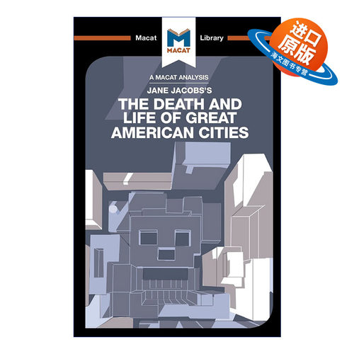 英文原版 The Death and Life of Great American Cities 美国大城市的死亡与生命 MACAT解读系列 英文版 进口英语原版书籍
