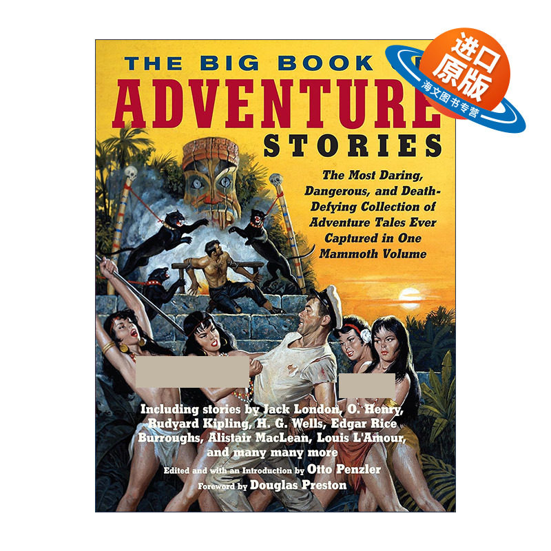 英文原版 The Big Book of Adventure Stories 经典冒险小说选集 爱伦·坡奖得主Otto Penzler 英文版 进口英语原版书籍
