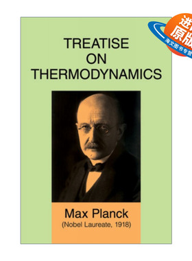 英文原版 Treatise on Thermodynamics 关于热力学的论文 Max Planck 英文版 进口英语原版书籍