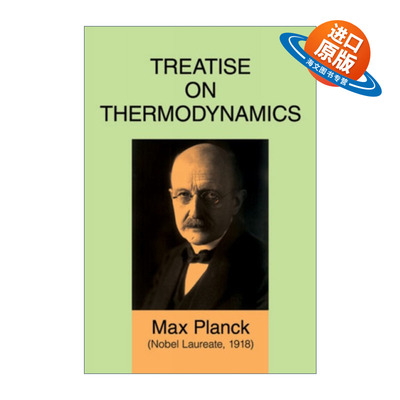 英文原版 Treatise on Thermodynamics 关于热力学的论文 Max Planck 英文版 进口英语原版书籍