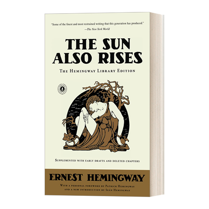 英文原版 The Sun Also Rises海明威太阳照常升起海明威 Hemingway Library Edition英文版进口英语原版书籍