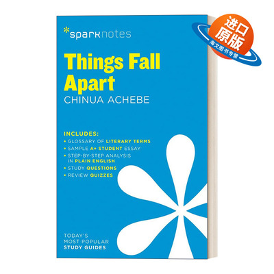 英文原版 Things Fall Apart SparkNotes Literature Guide 文学导读系列 这个世界土崩瓦解了 英文版 进口英语原版书籍