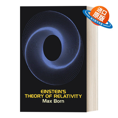 英文原版 Einstein's Theory of Relativity 爱因斯坦的相对论Max Born 英文版 进口英语原版书籍