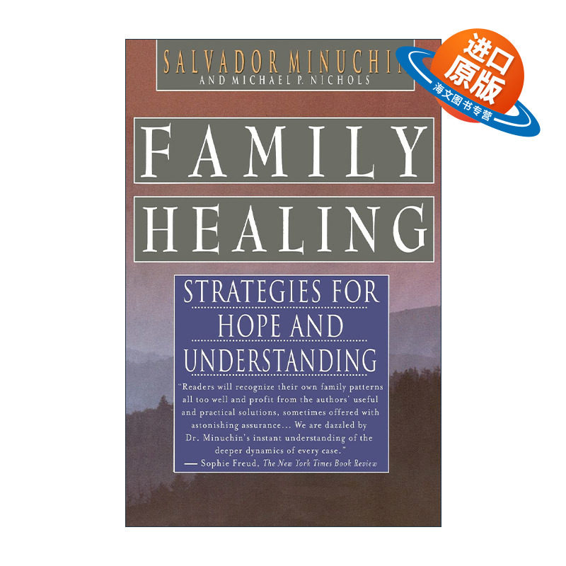 英文原版 Family Healing 家庭疗愈 结构派家庭治疗开山鼻祖米纽庆英文版 进口英语原版书籍