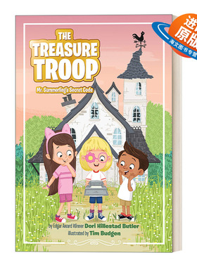 英文原版 Mr. Summerling's Secret Code 01 The Treasure Troop 寻宝小队系列1 萨默林先生的密码 章节桥梁故事书 英文版 进口书