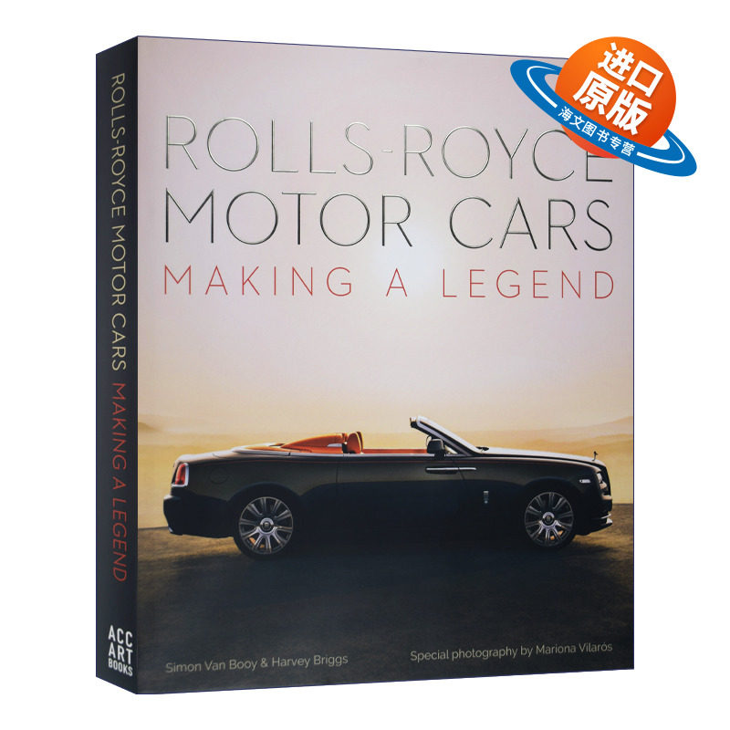 英文原版 Rolls-Royce Motor Cars 劳斯莱斯汽车画册 创造传奇 奢华跑车图册摄影 精装 英文版 进口英语原版书籍