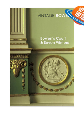 英文原版 Bowen's Court & Seven Winters 鲍恩的庭院与七个冬天 伊丽莎白·鲍恩家庭及童年回忆录 英文版 进口英语原版书籍