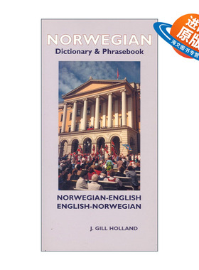 英文原版 Norwegian-English English-Norwegian Dictionary and Phrasebook 挪威语-英语双解词典与常用语手册 进口英语原版书籍