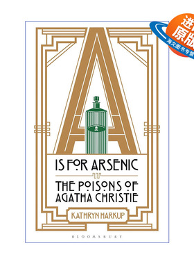 英文原版 A is for Arsenic 阿加莎的毒药 凯瑟琳·哈卡帕 14部小说14种毒药 英文版 进口英语原版书籍