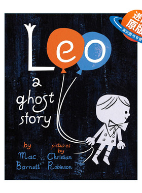 英文原版 Leo 雷欧 看不见的真朋友 凯迪克奖得主Mac Barnett 凯迪奖插画师Christian Robinson 英文版 进口英语原版书籍