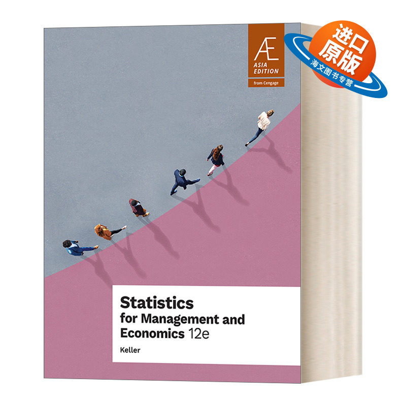 英文原版 Statistics for Management and Economics 管理与经济统计学 商科适用 第12版 英文版 进口英语原版书籍