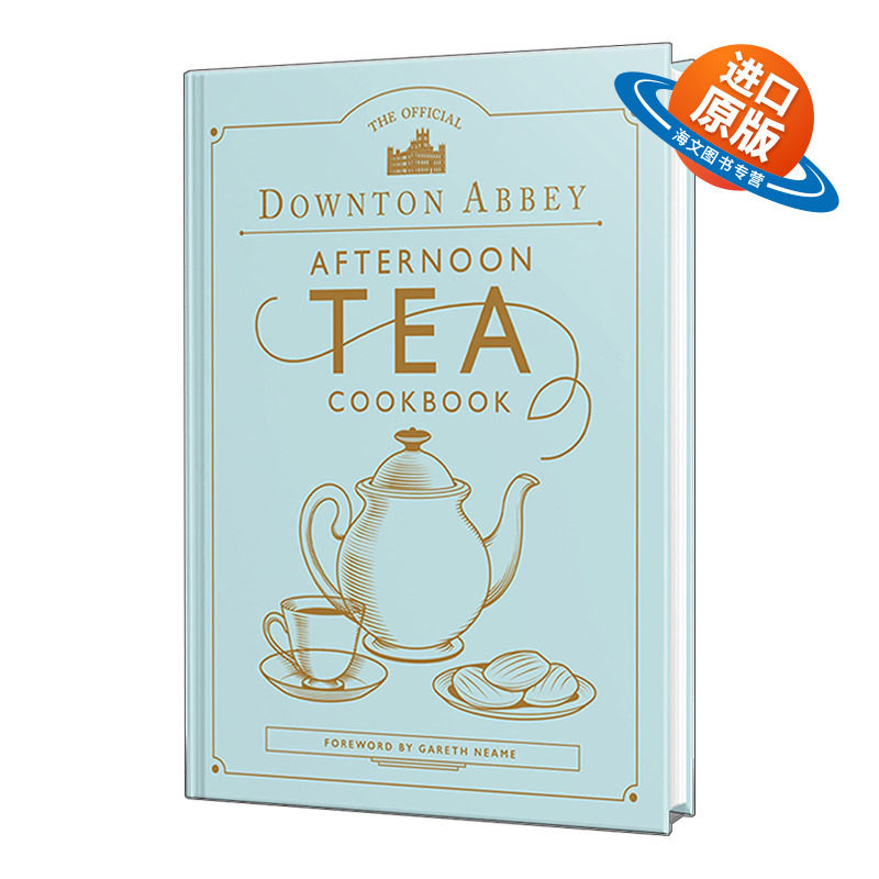 英文原版 The Official Downton Abbey Afternoon Tea Cookbook 唐顿庄园官方下午茶食谱 精装 英文版 进口英语原版书籍